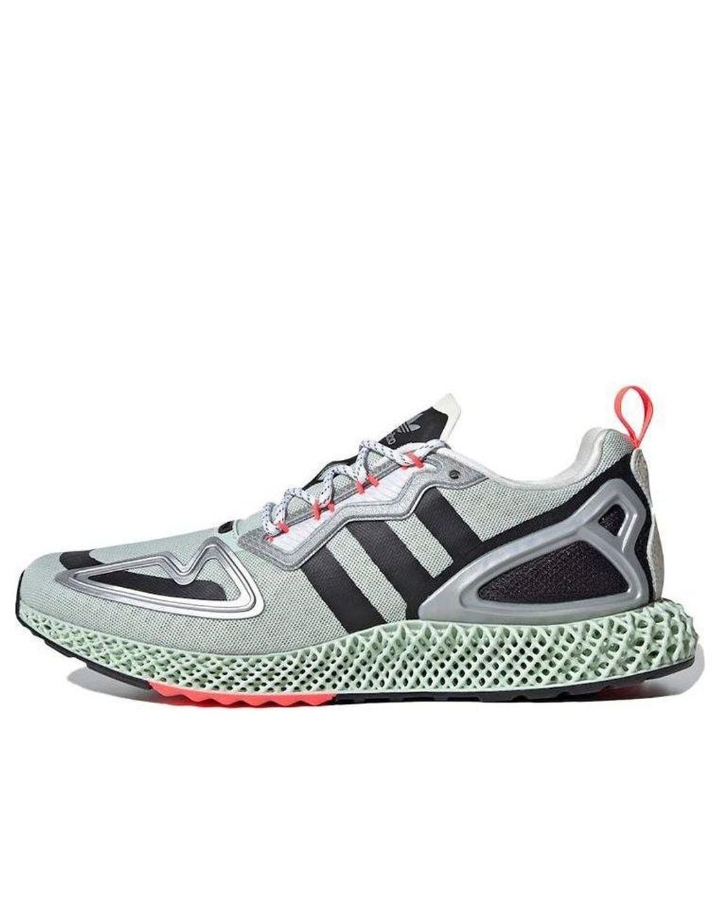 adidas gazelle silver green womens adidas Ultra 4D Lace Up Mens Size 5 M Sneakers Casual Shoes IF0307 main image 1