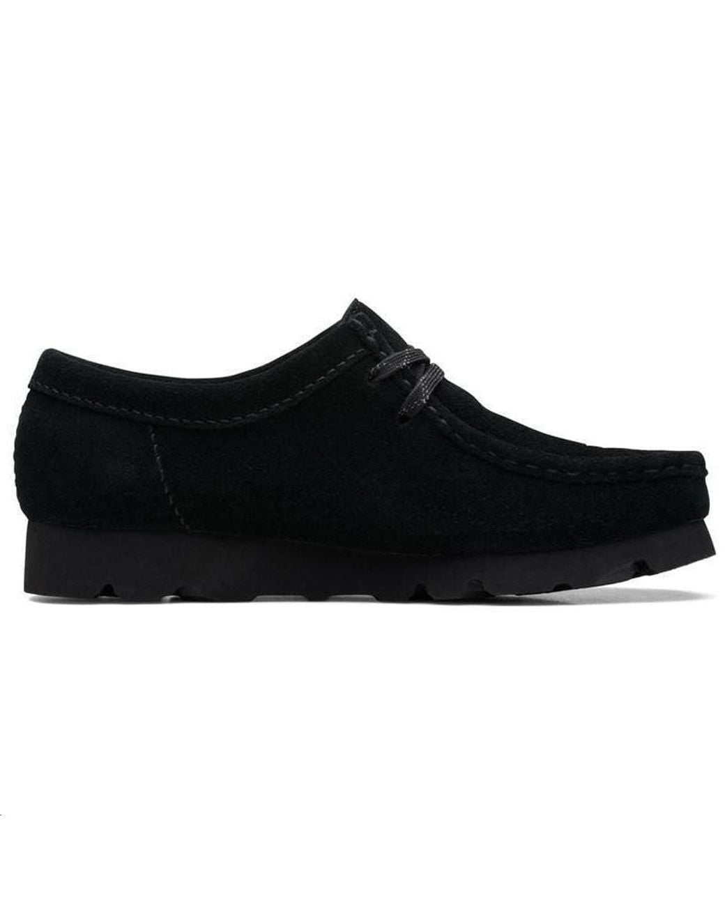 Clarks Black (Wmns) Wallabee Gore-Tex Suede'