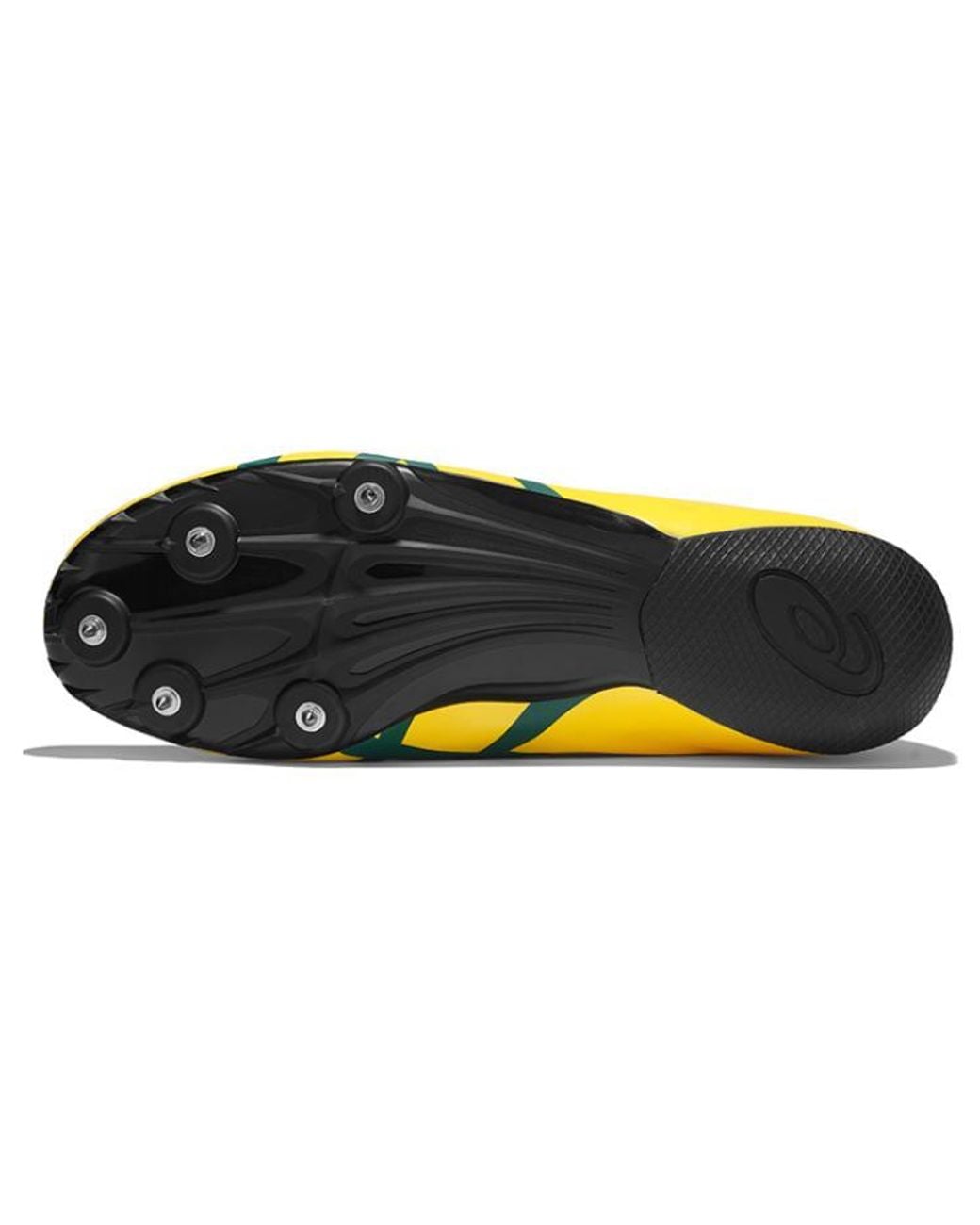Asics Yellow Hyper Sprint 7 Running Shoes for men