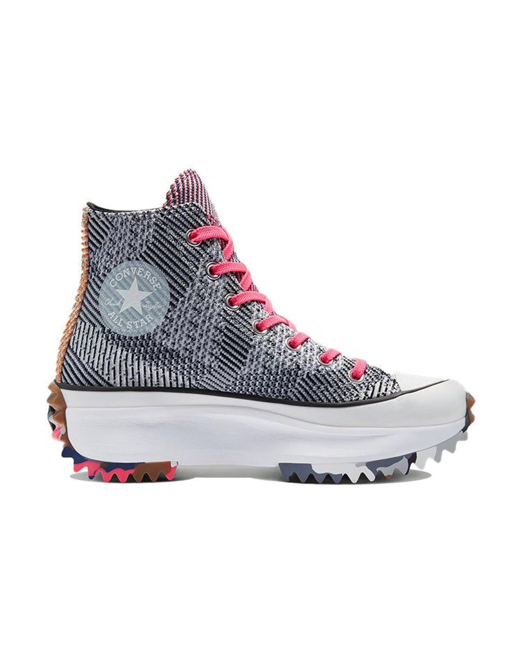 Converse Blue Run Star Hike High 'Knit Mashup' for men
