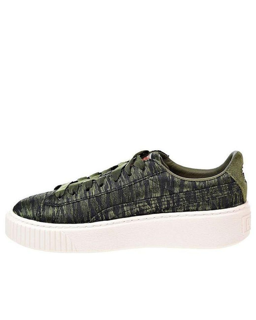 PUMA Brown (Wmns) Basket Platform Vr