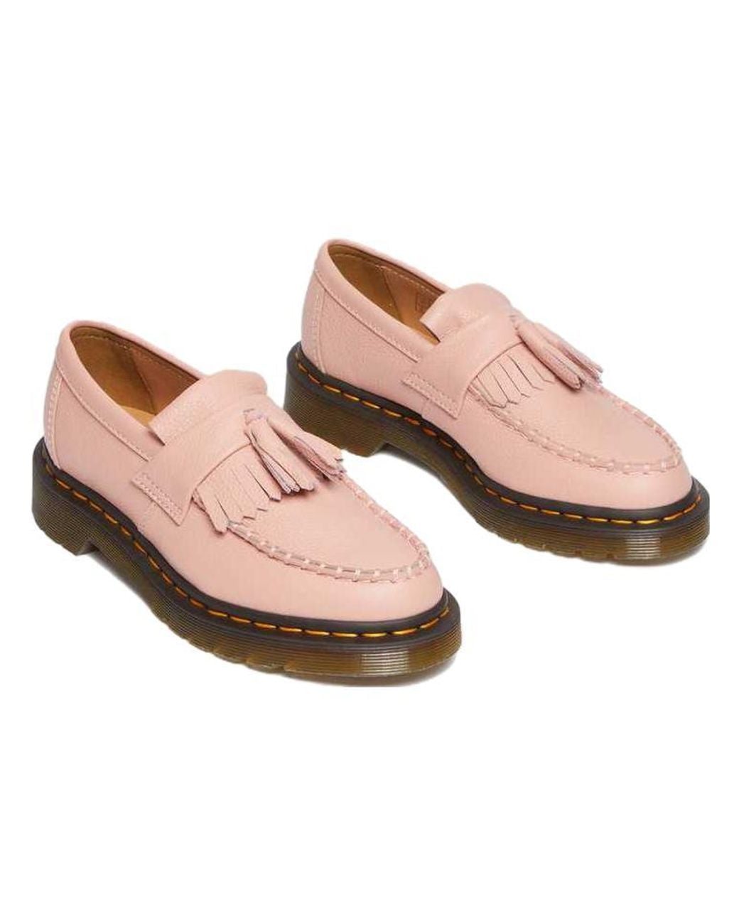Dr. Martens Pink (Wmns) Dr.Martens Adrian Virginia Leather Tassel Loafers 'Peach'