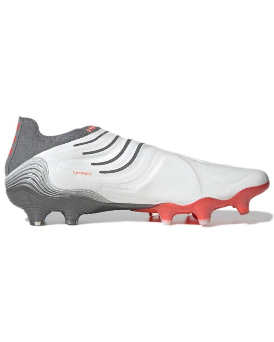 Adidas White Copa Sense+ Fg Solar' for men