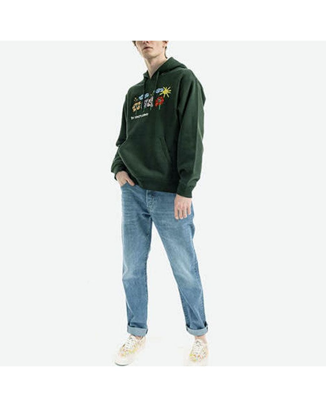 Vans Green X Sandy Liang Fleece Pullover Hoodie for men