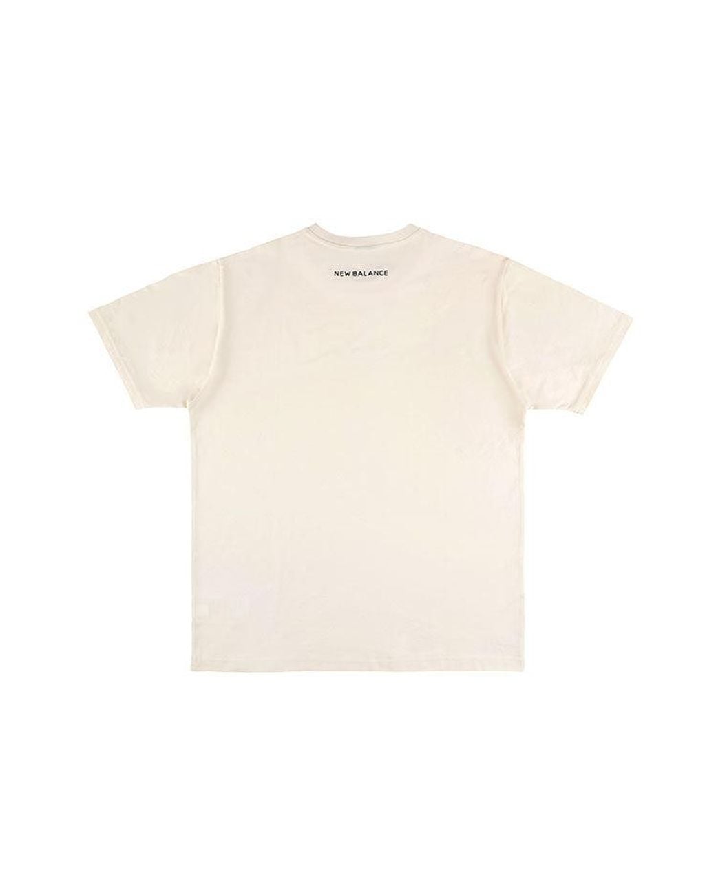 New Balance White X Noritake Printing Round-Neck Ivory