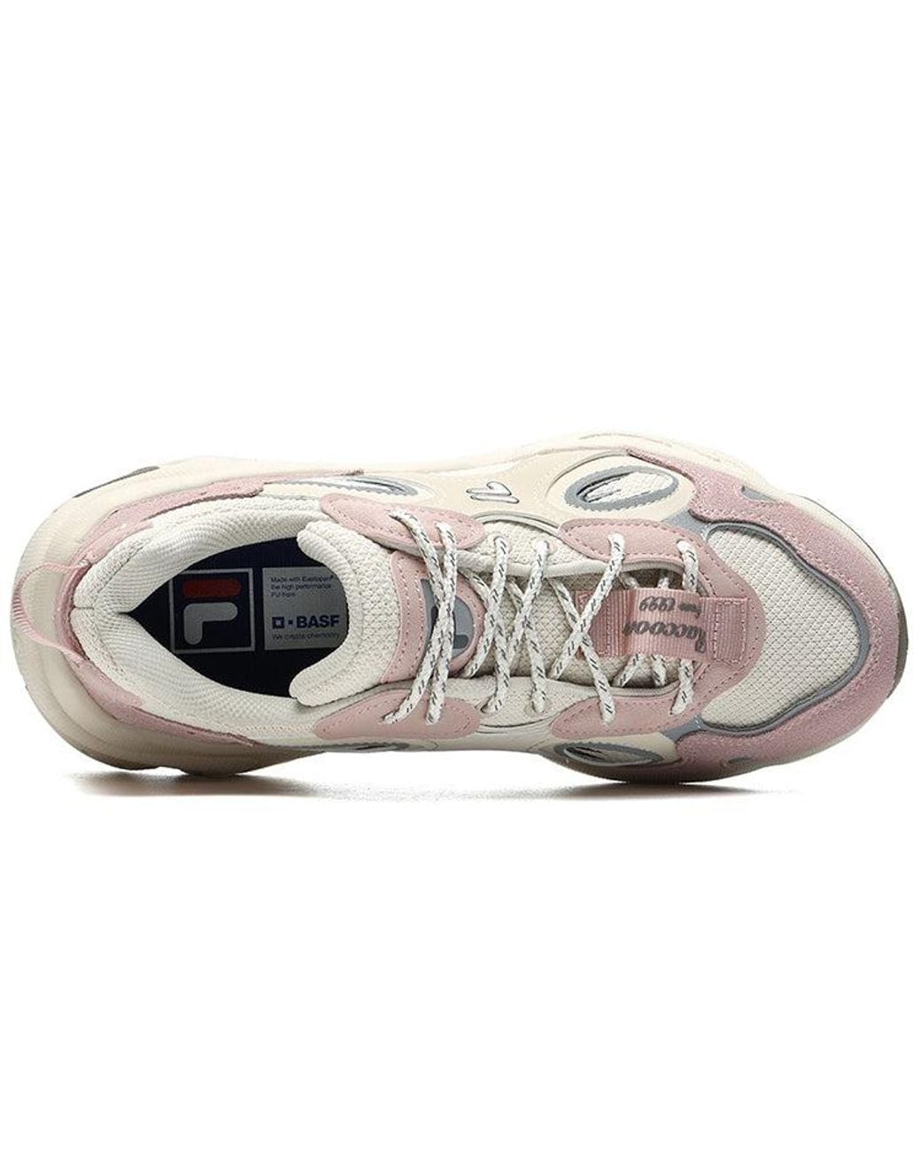 Fila White (Wmns) Raccoon Sneakers Cream'