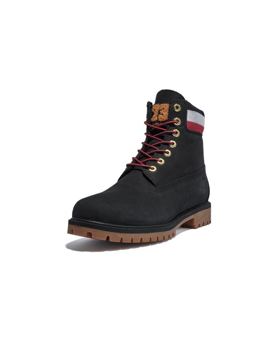 Timberland Black 6 Inch Heritage Cupsole Boot Nubuck With' for men