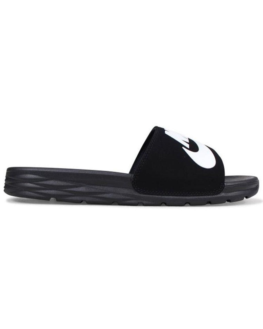 domein lening mythologie Nike Sandals Sports Slippers in Black for Men | Lyst