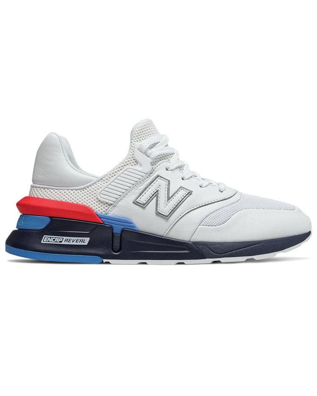 New Balance White 997 Sport for men