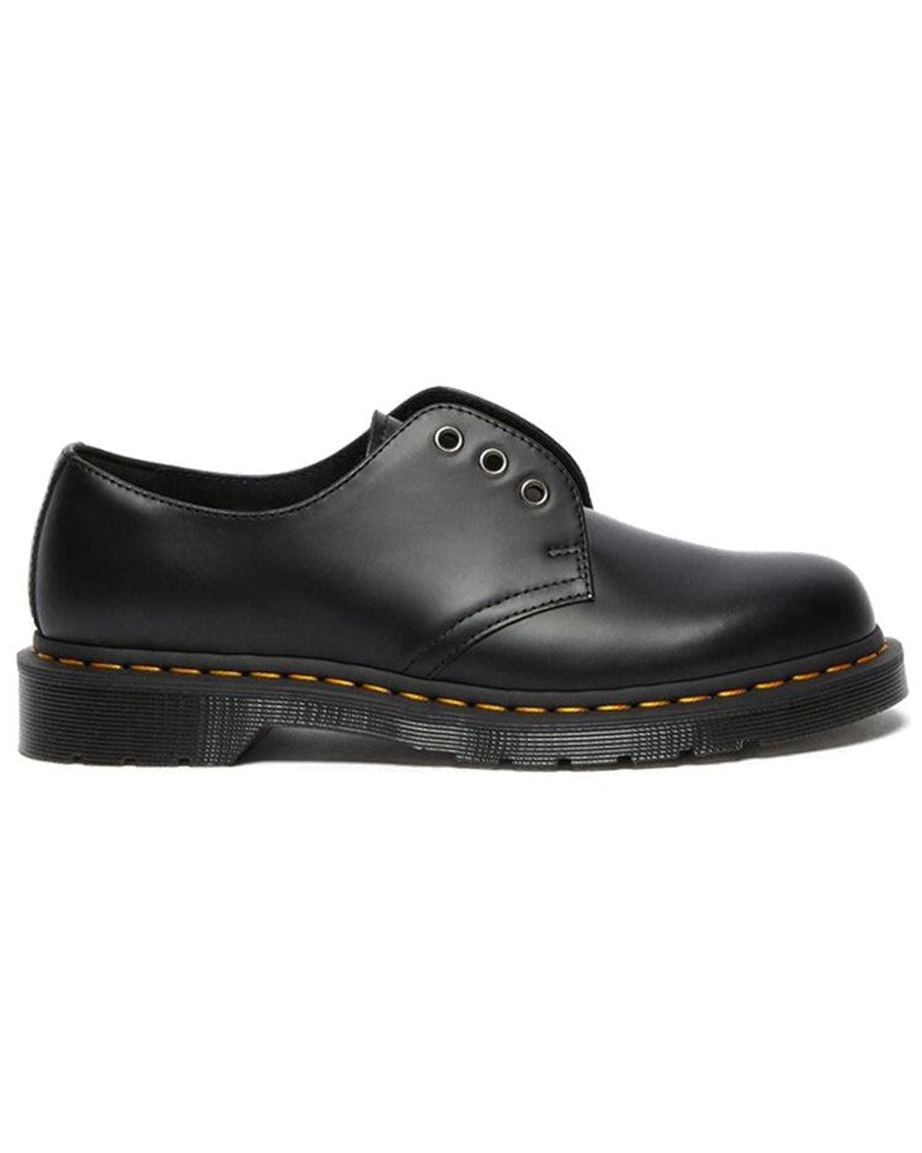 Dr. Martens Black 1461 Elastic Smooth for men