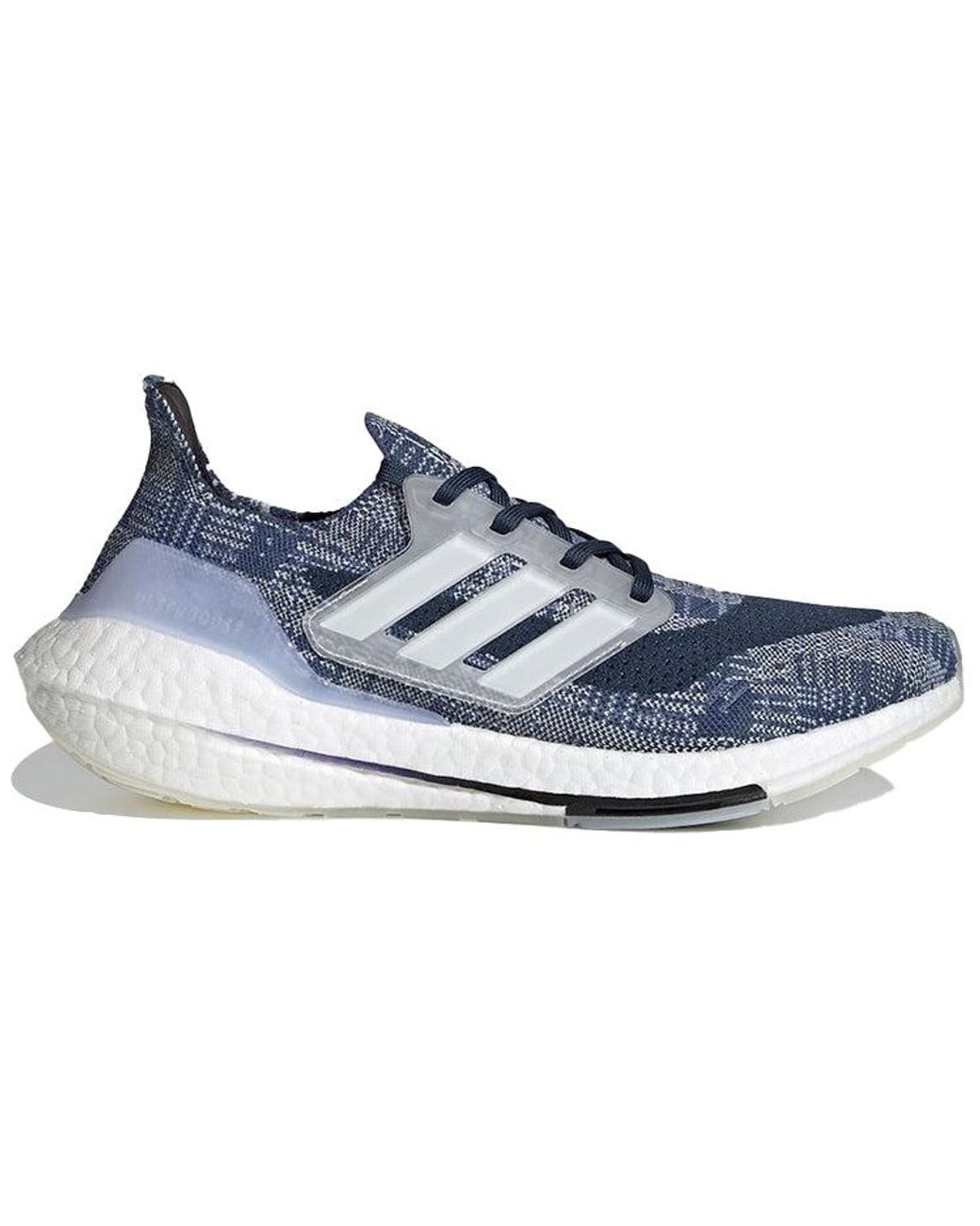Adidas Blue Ultraboost 21 'Sashiko' for men