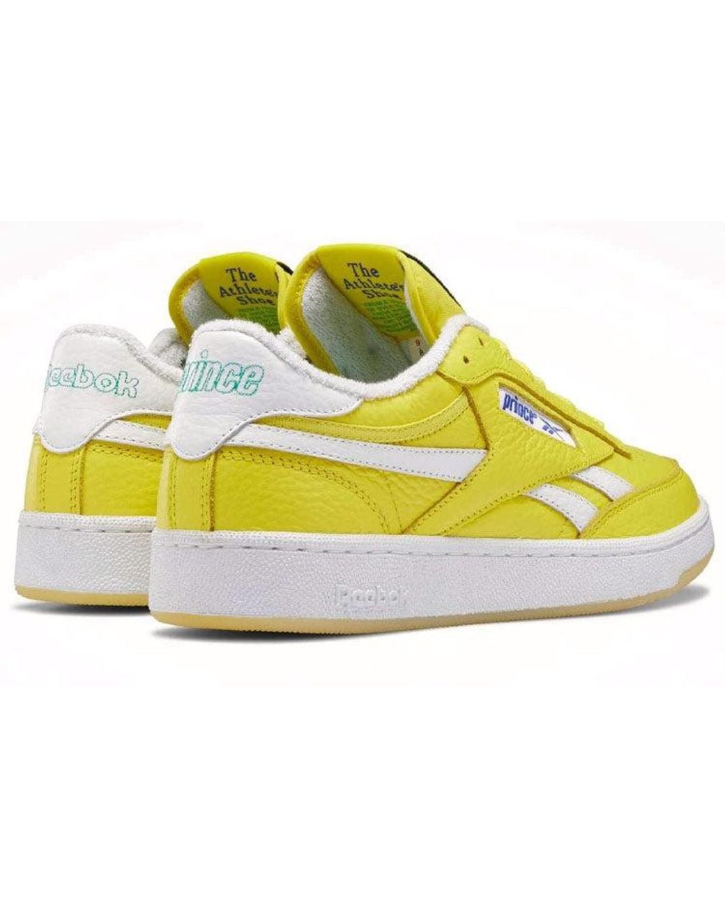 Reebok Yellow Prince X Club C Revenge 'Stinger' for men