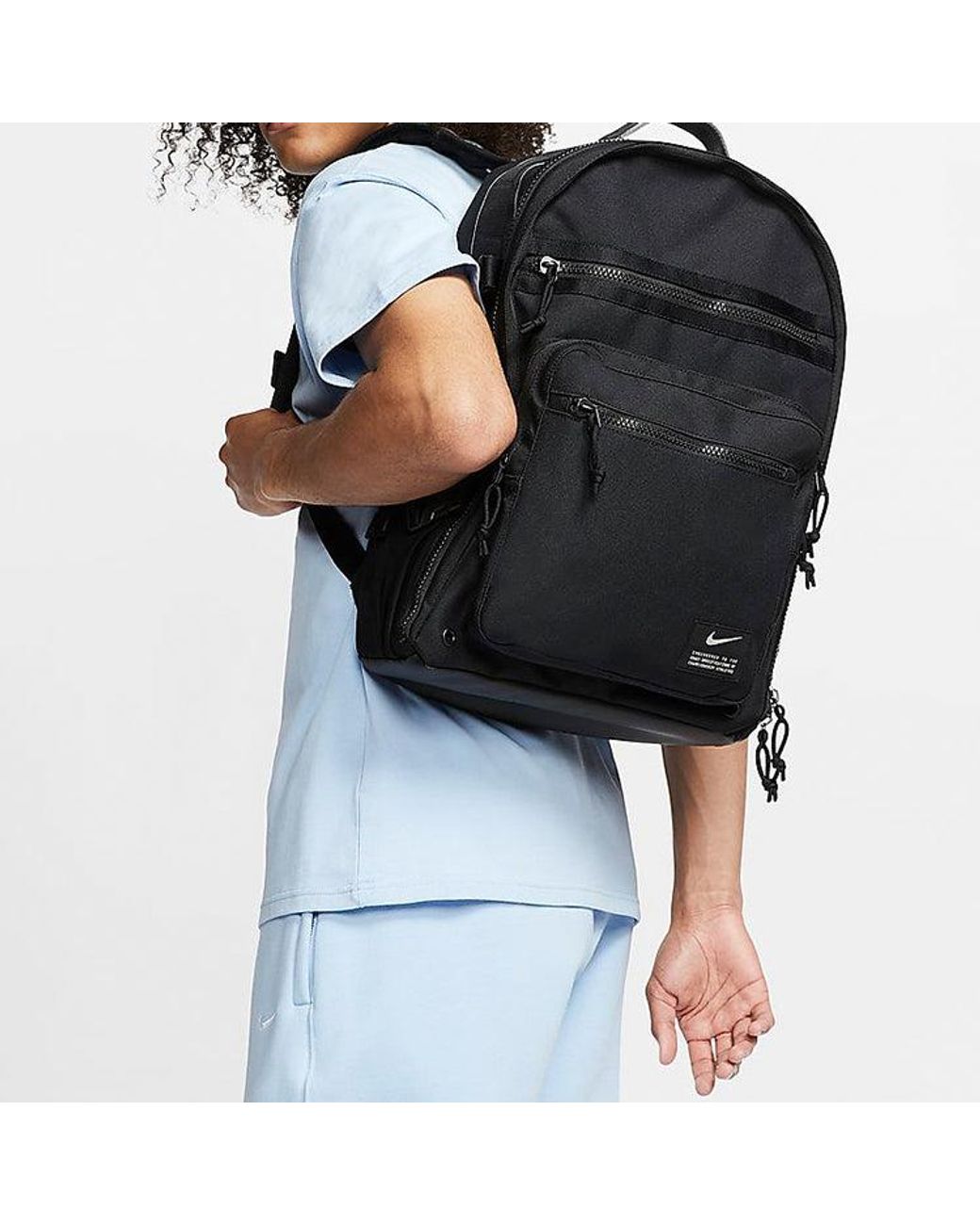 nike utility backpack black