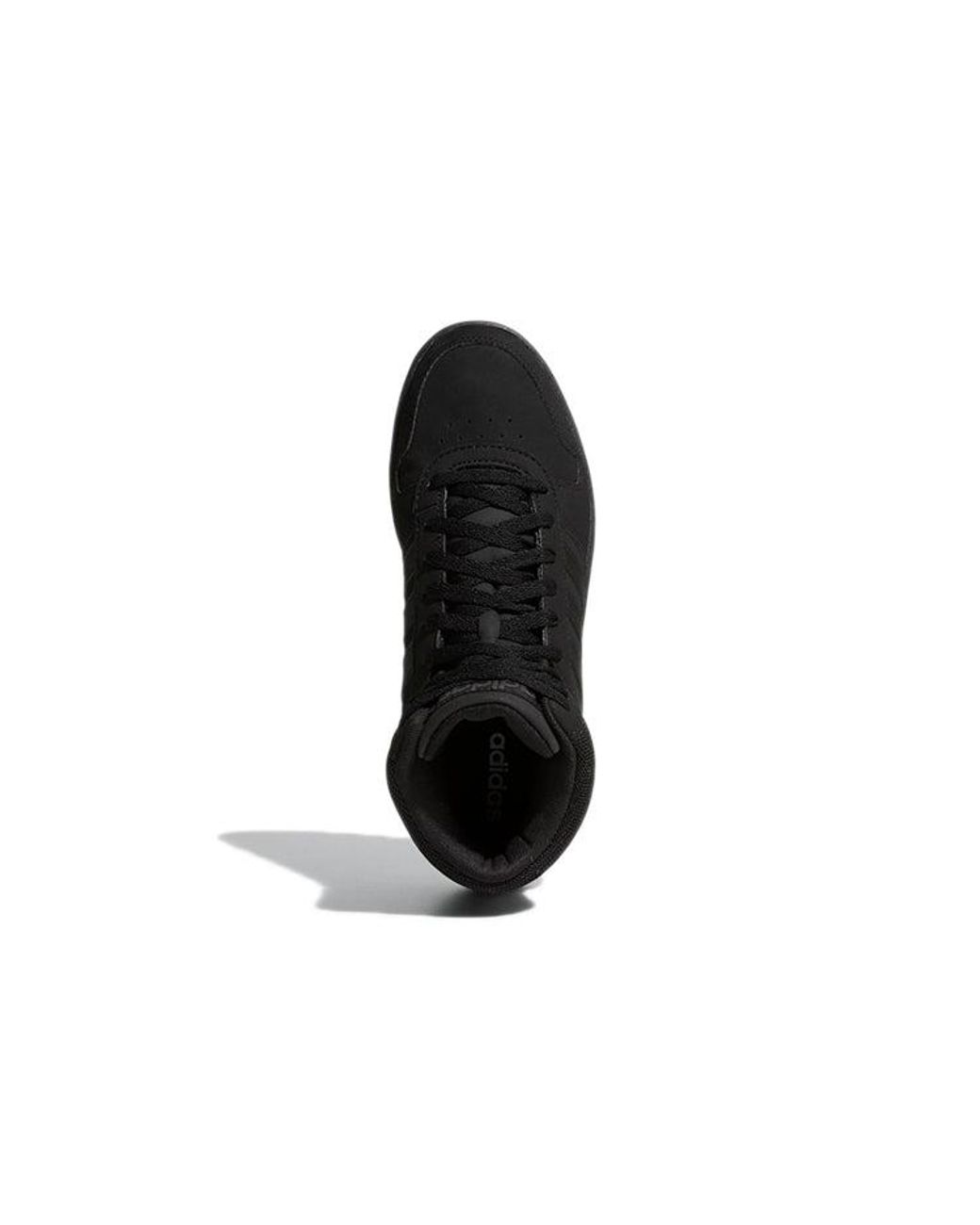 Adidas Black Hoops 2.0 Mid Shoes 'Core' for men