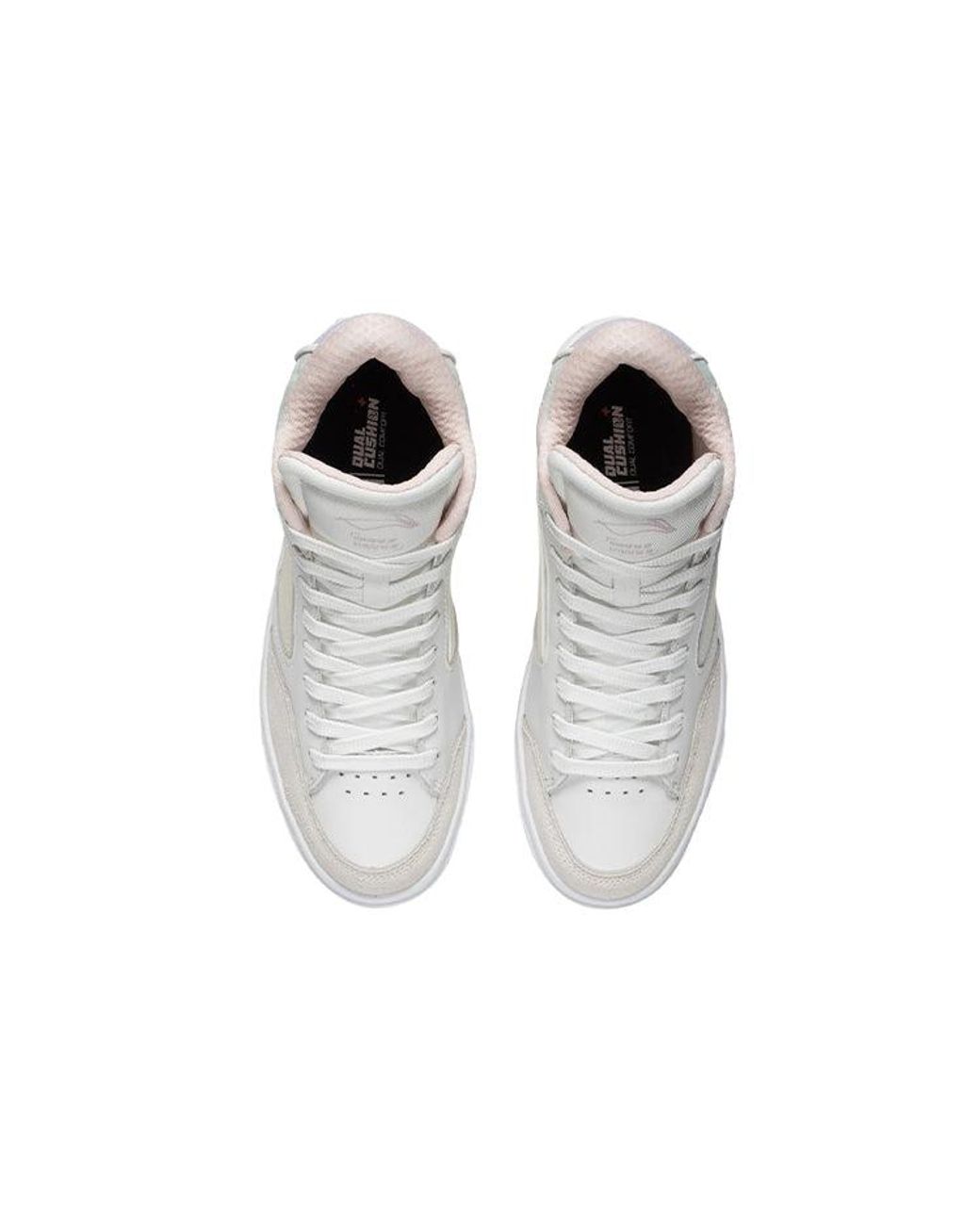 Li-ning White (Wmns) 180 Cozy Skateboarding Shoes Camouflage