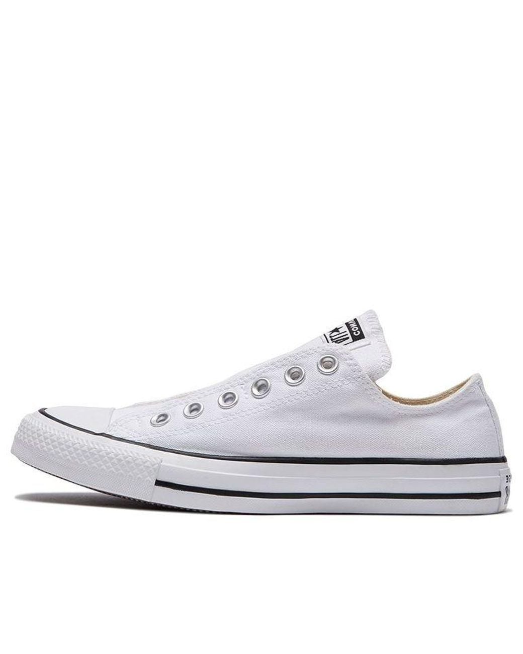 Converse White Chuck Taylor All Star Slip Ox for men