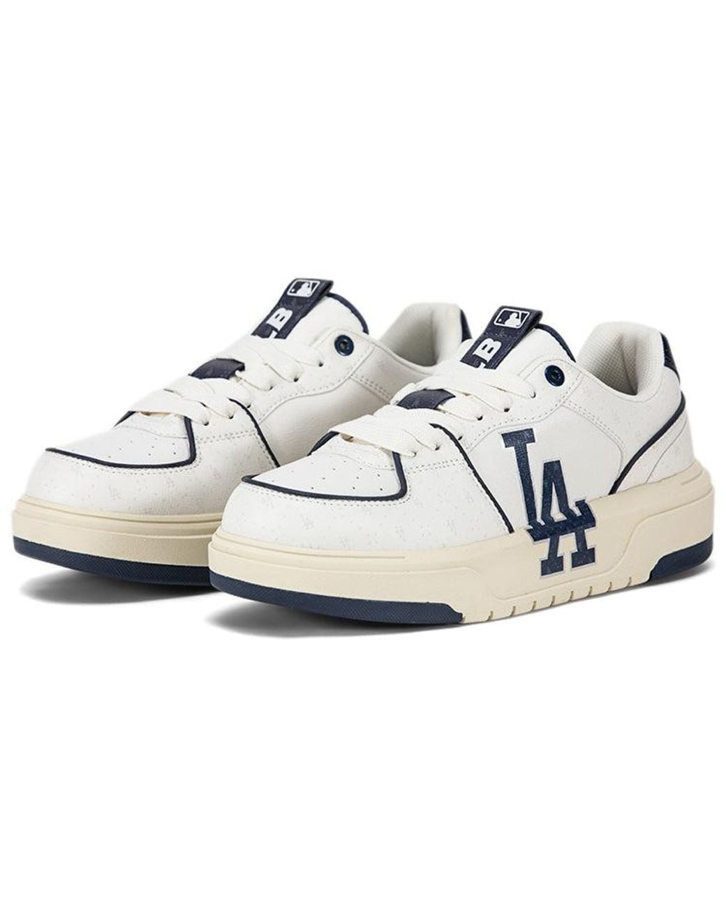 MLB White Chunky Liner Basic Dodgers