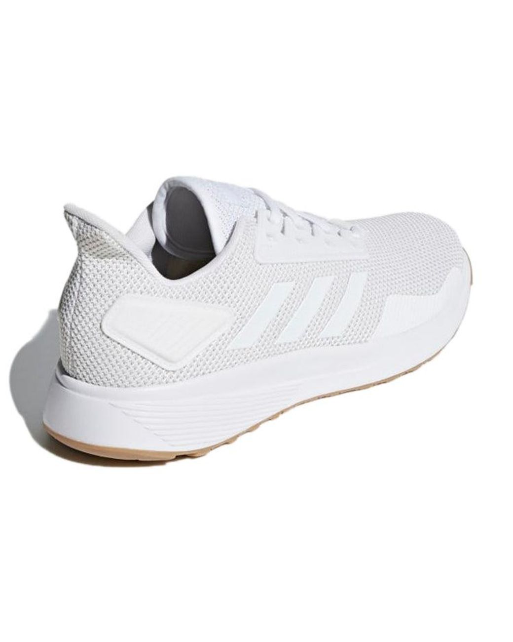Adidas White Duramo 9 'Cloud' for men