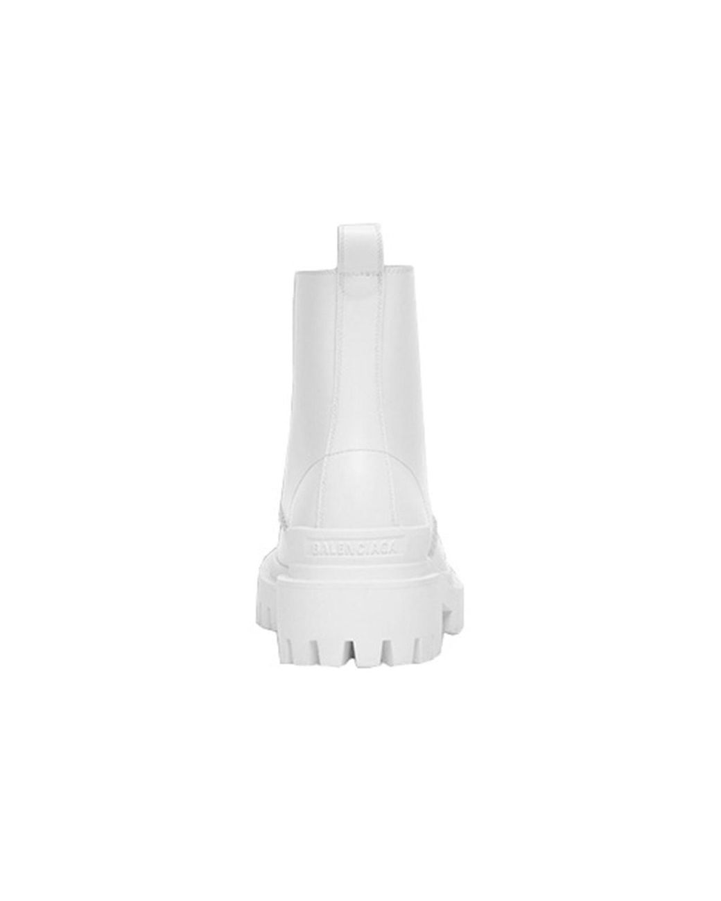Balenciaga White (Wmns) Strike Lace-Up Boot