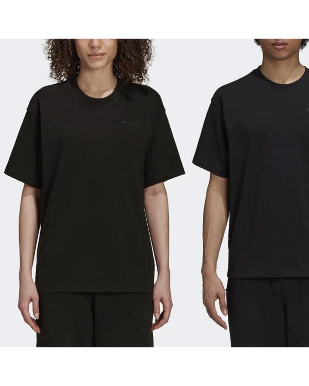 Adidas Black X Pharrell Basic Sports T-Shirt