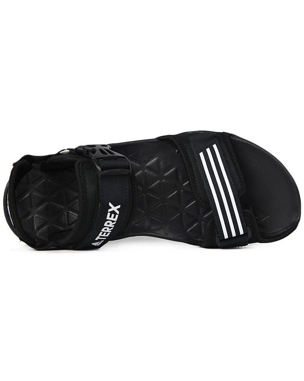 Adidas Black Terrex Cyprex Ultra 2 Dlx Sandal for men