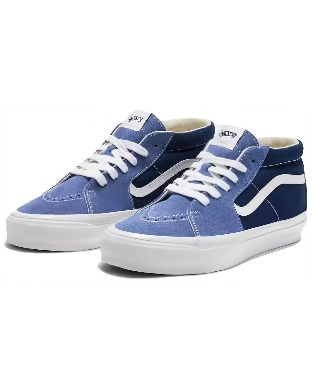 Vans Blue Premium Sk8-Mid 83 Shoes for men
