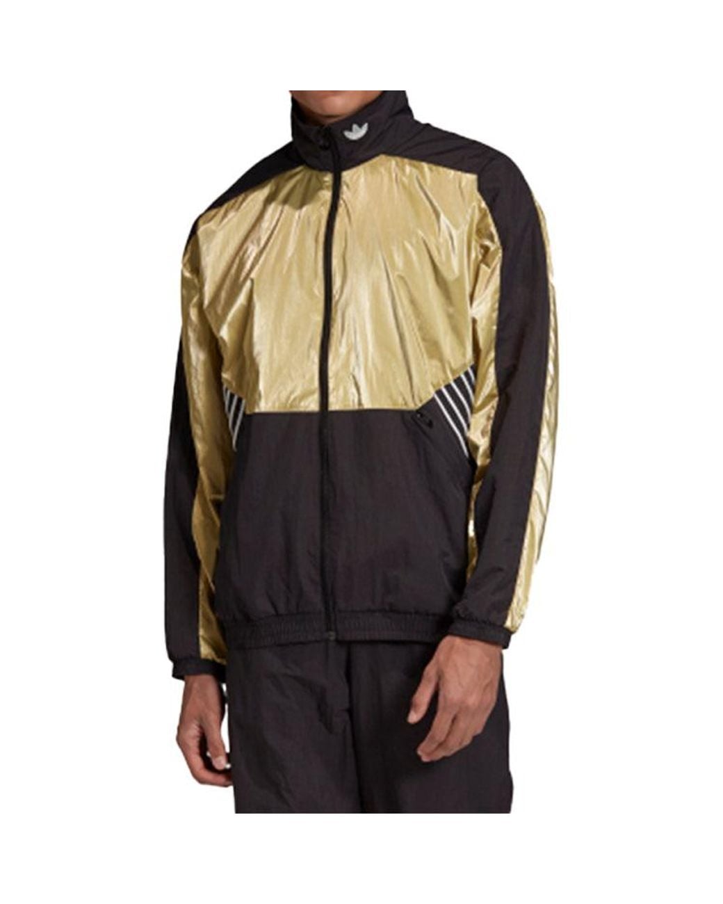 Adidas Black Originals Tlm 02 Trackt Sports Jacket for men