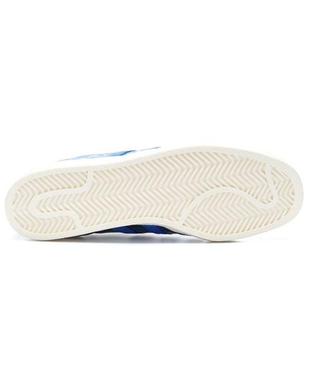Adidas Blue X A Bathing Ape Undeafeated Superstar 80S Camo' for men