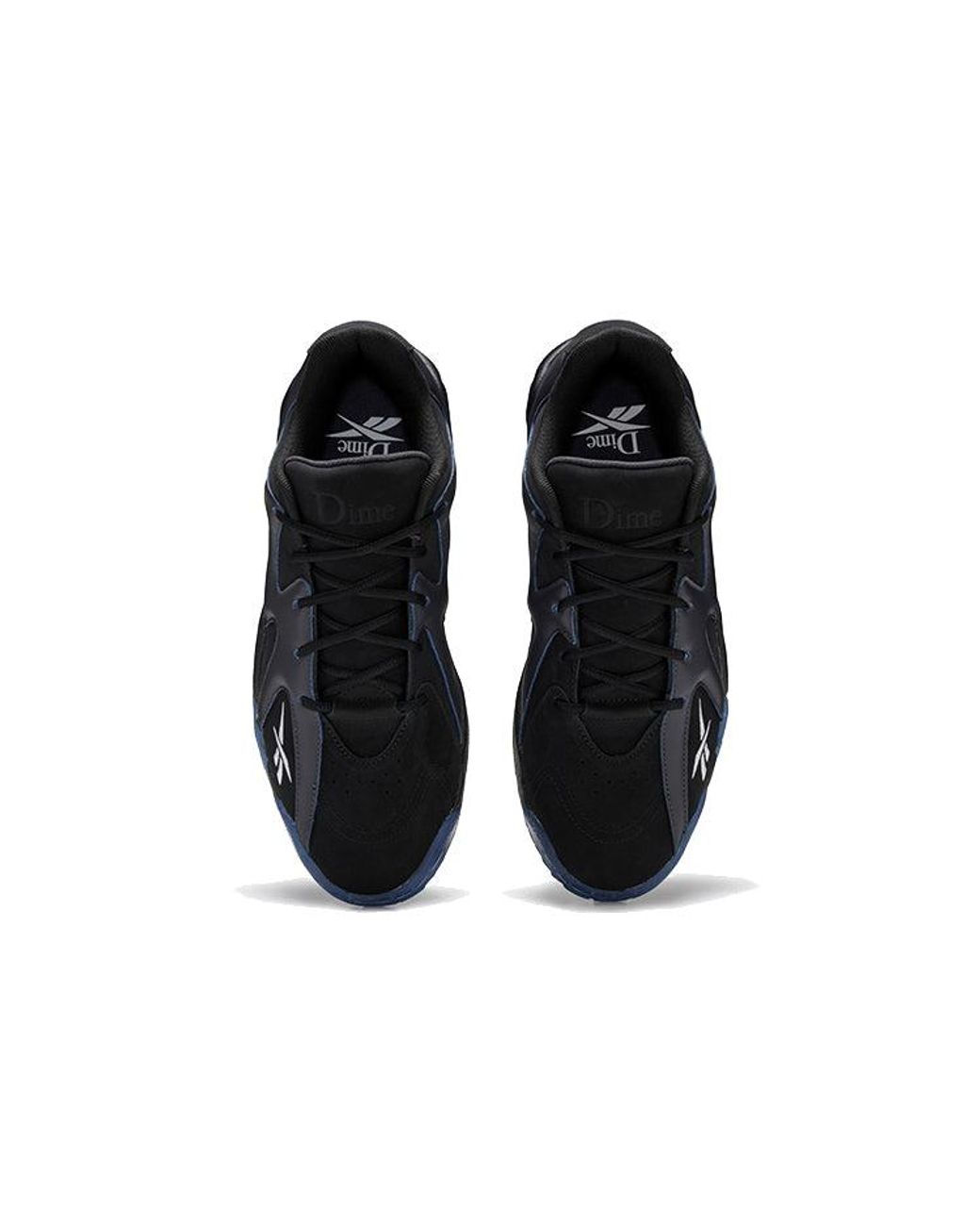Reebok Black Dime X Hurrikaze 2 Low Lead' for men
