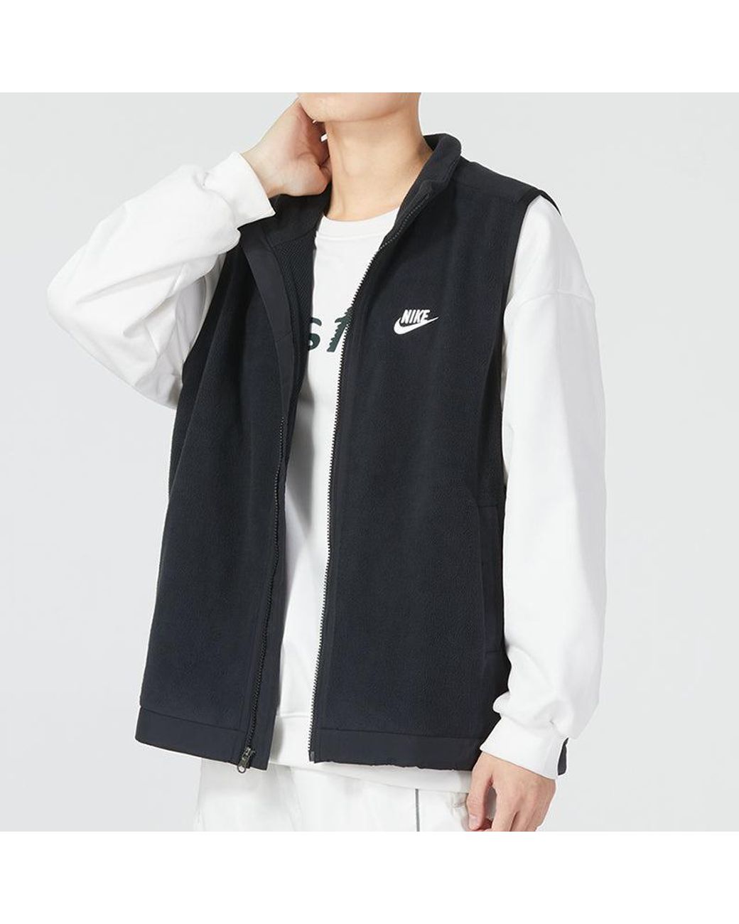 Nike Blue Club Fleece Winter Vest for men