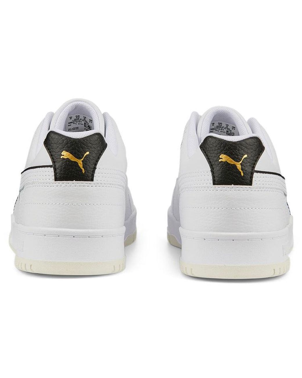 PUMA White Rbd Game Leather Trainers for men