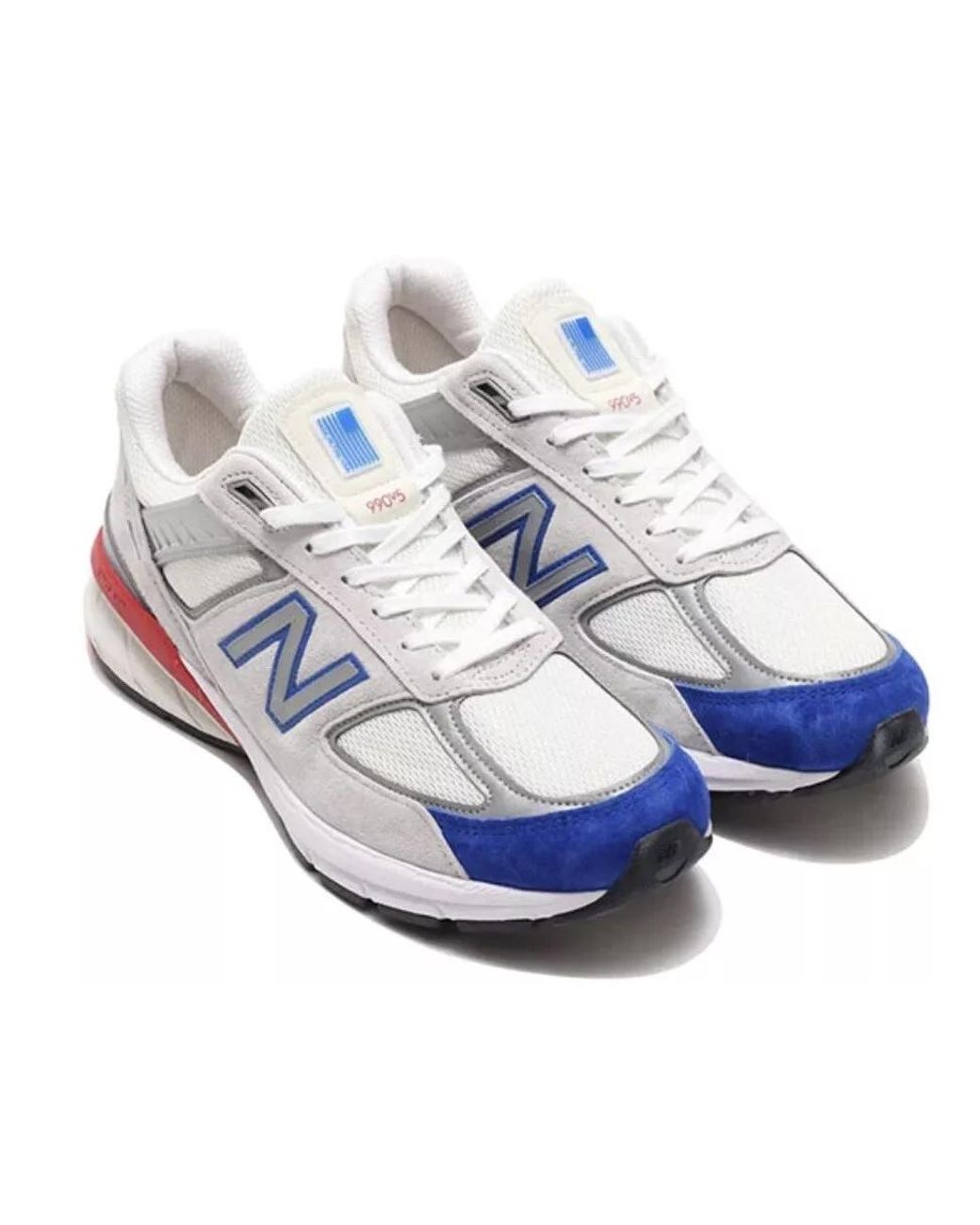 New Balance White 990V5 Made for men