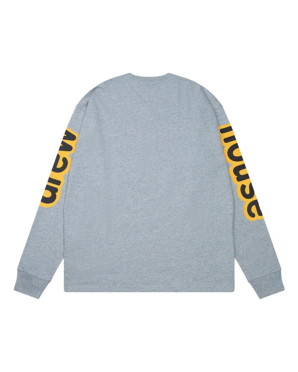 Drew House Blue Long Sleeve Hug T-Shirt 'Heather' for men