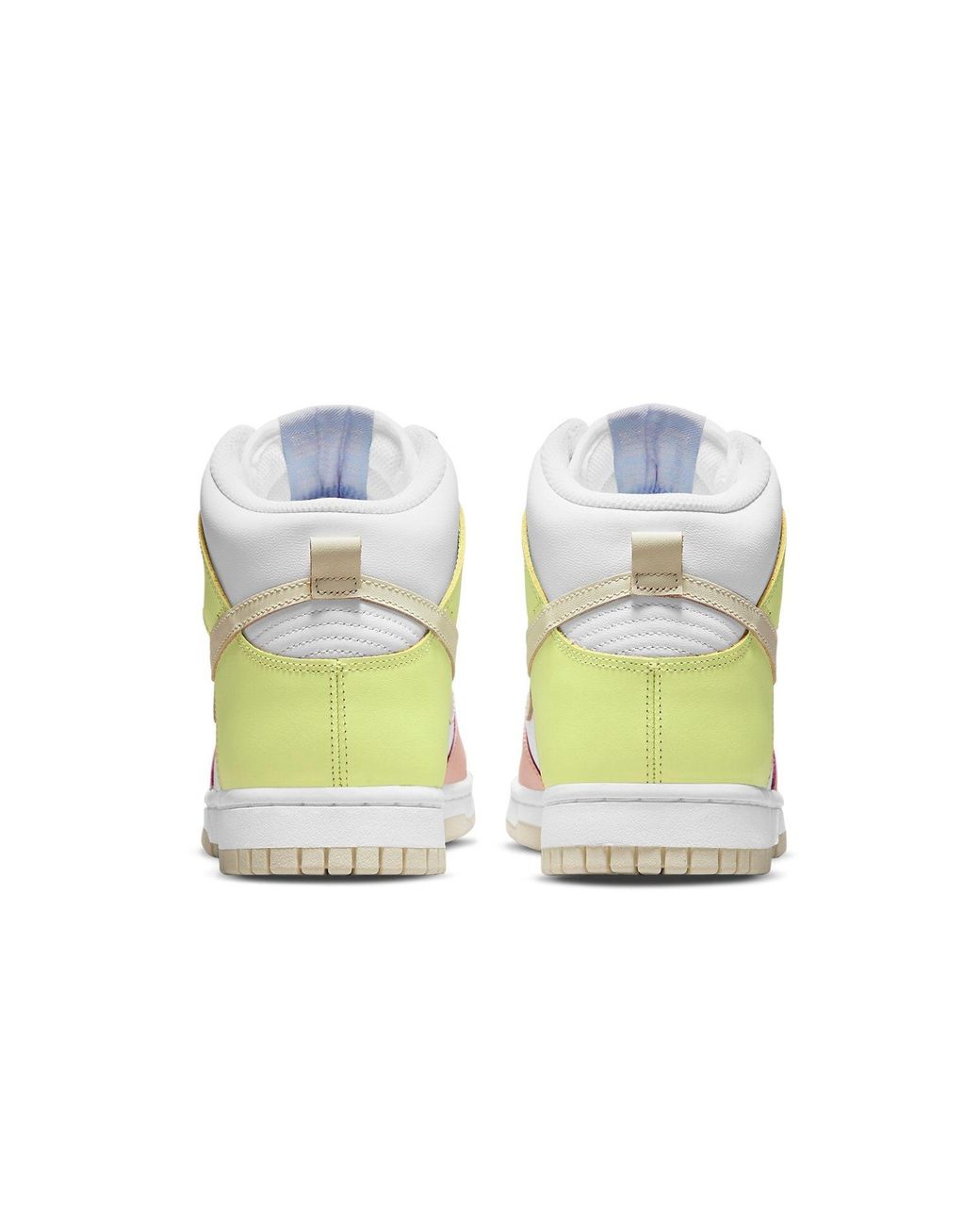 Nike White (Wmns) Dunk High 'Lemon Twist'