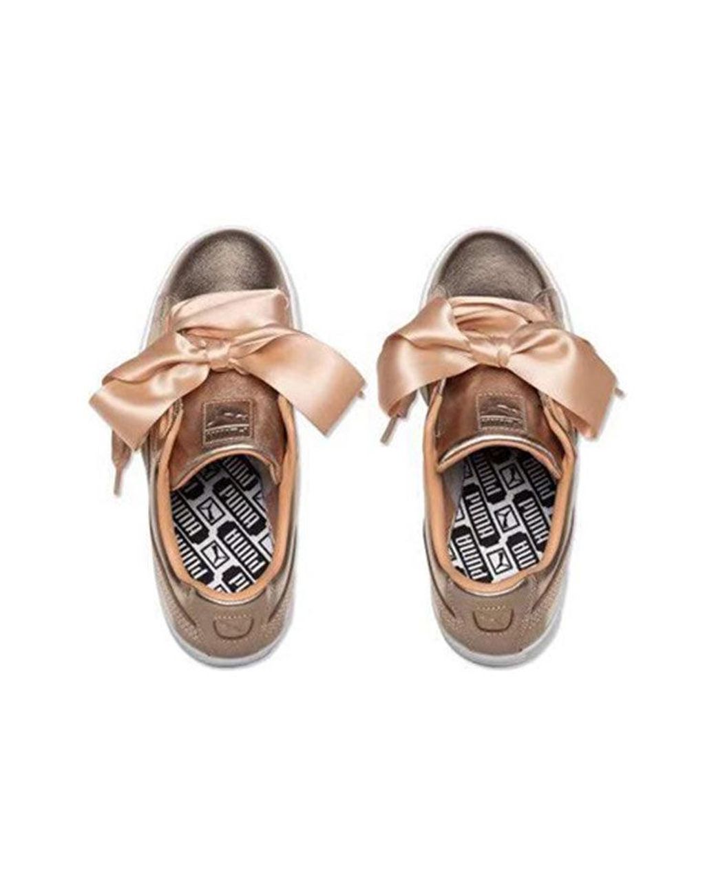 PUMA Brown (Wmns) Basket Heart Luxe 'Dusty Coral'