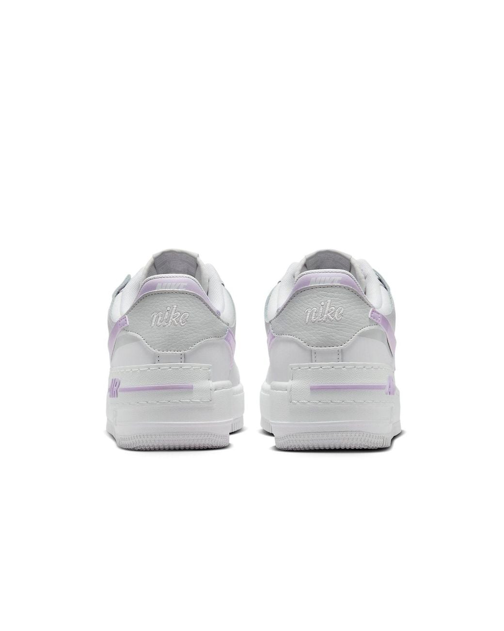 Nike White (Wmns) Air Force 1 Shadow Lilac Bloom'