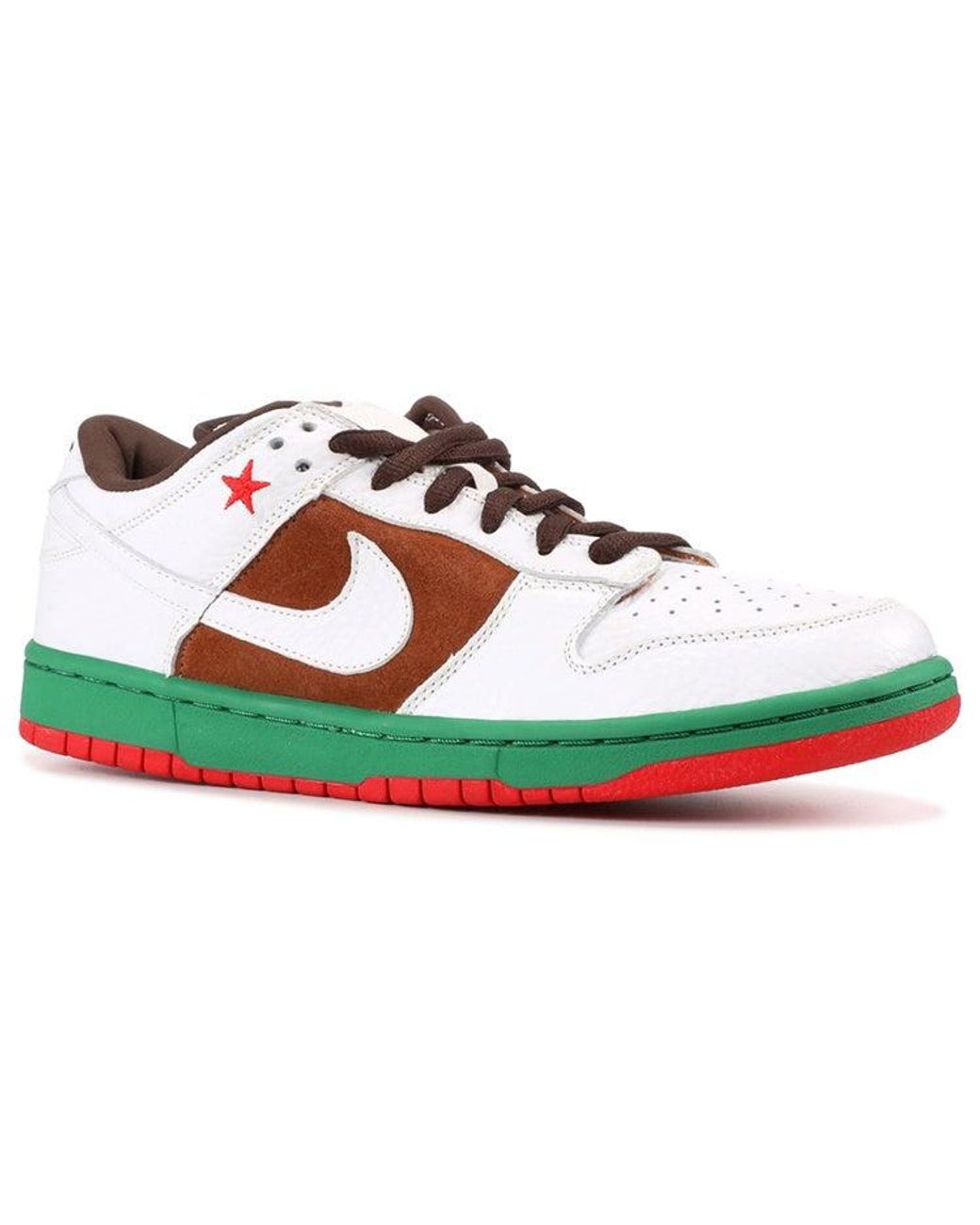 Nike Green Sb Dunk Low Pro 'Cali' for men