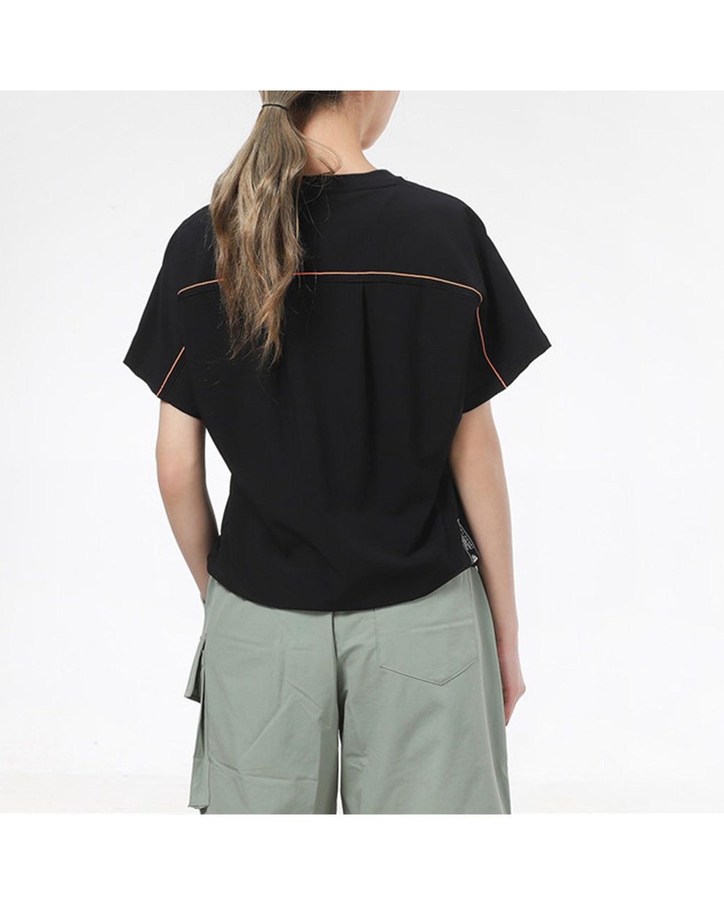 Adidas Black (Wmns) Tech Woven T-Shirt