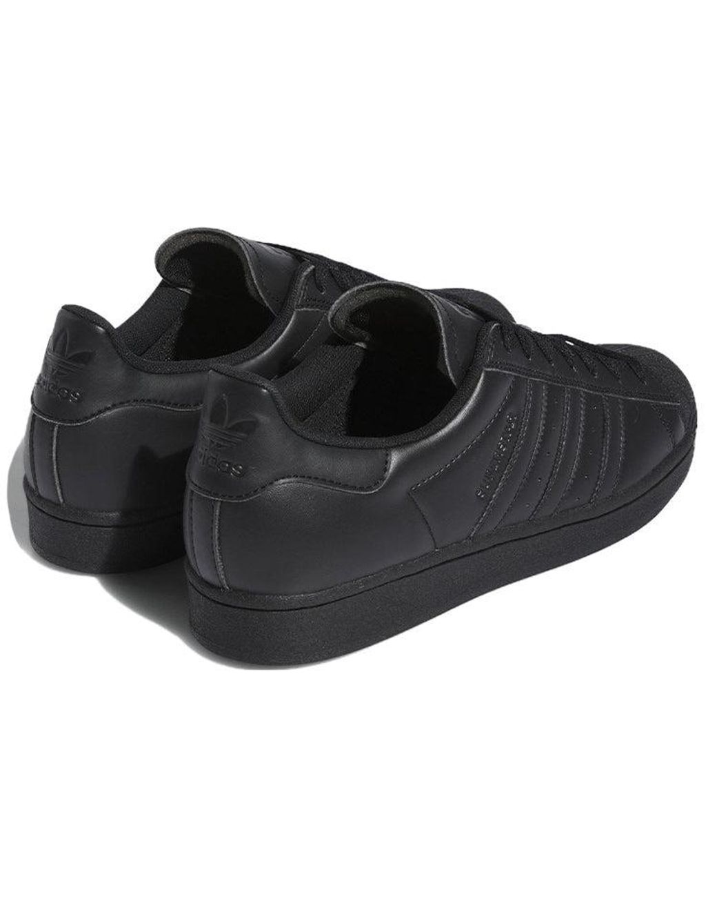 Adidas Black Originals Superstar Adv for men
