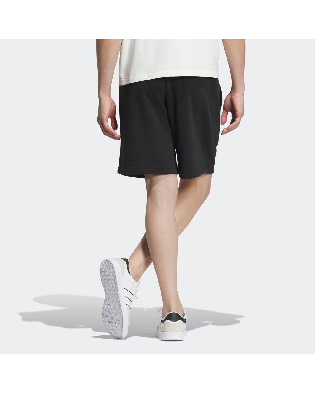 Adidas Black Neo Essentials Shorts for men