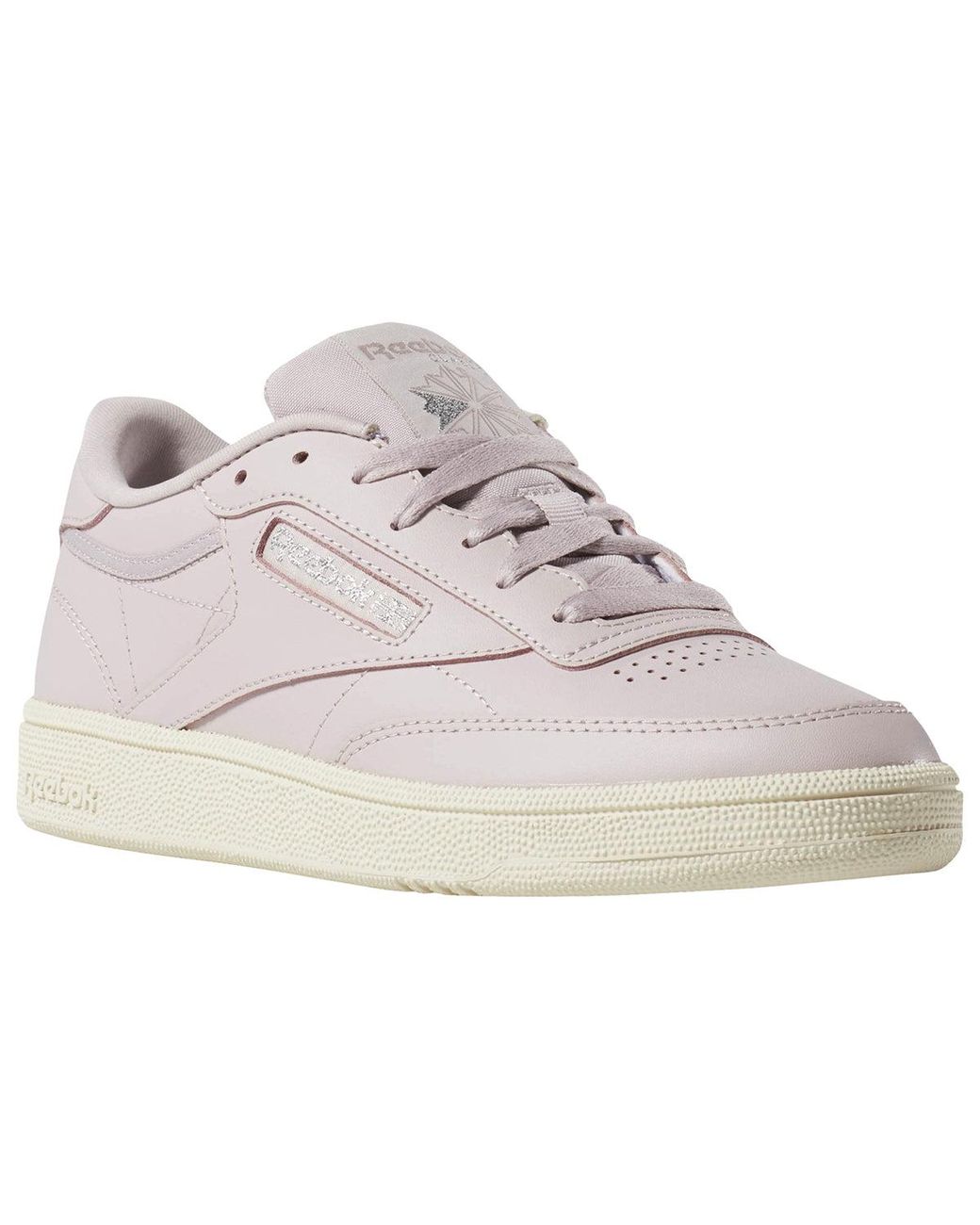 Reebok White (Wmns) Club C 85 'Ashen Lilac'