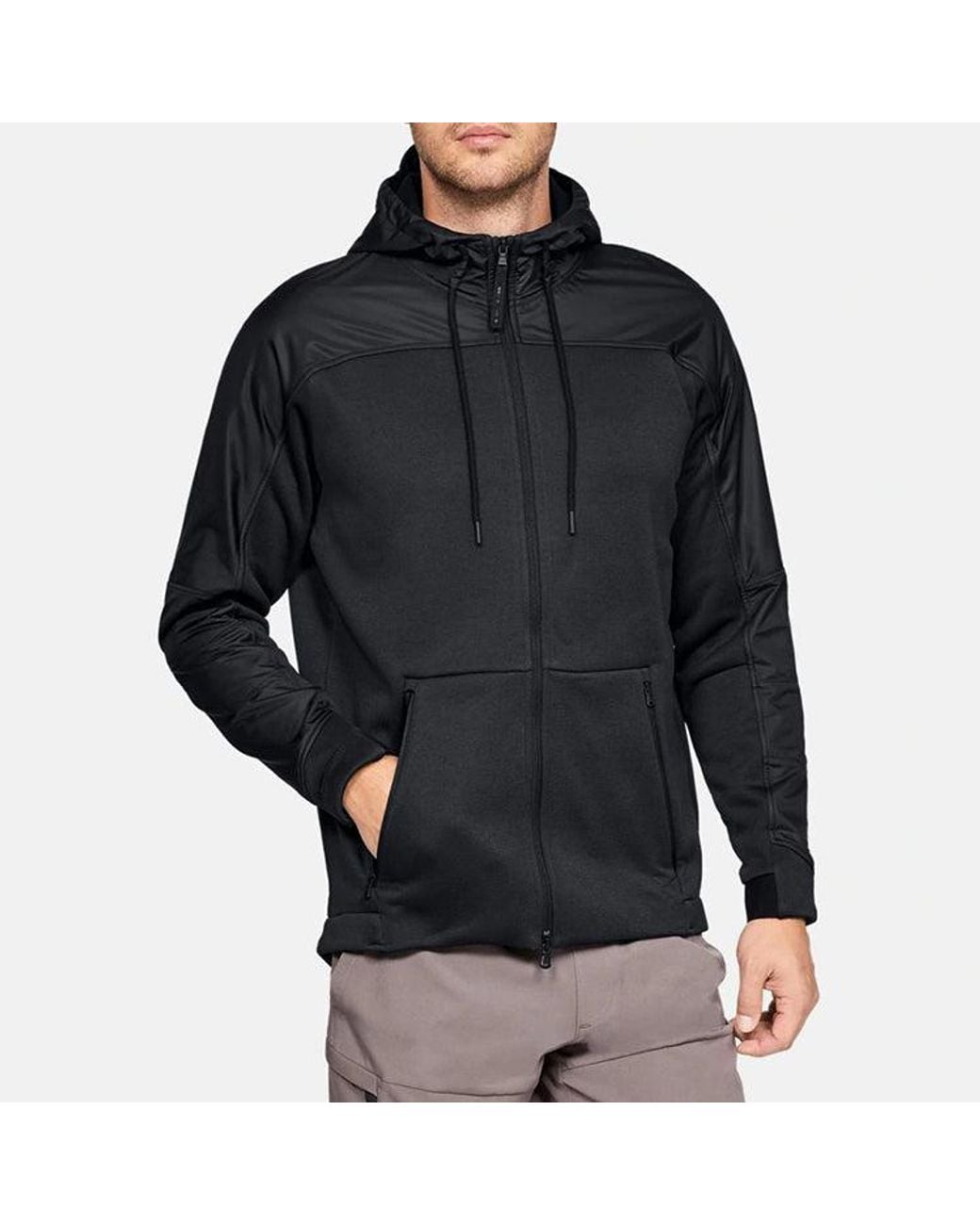 Under Armour Blue Unstoppable Coldgear Swacket for men