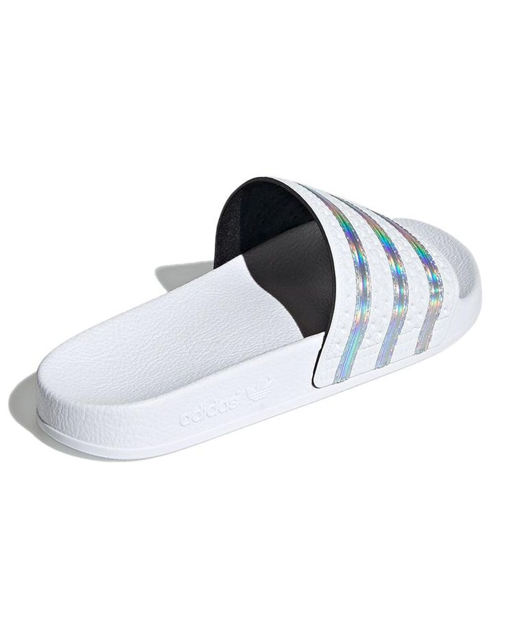 Adidas Blue (Wmns) Adilette Slide Iridescent'