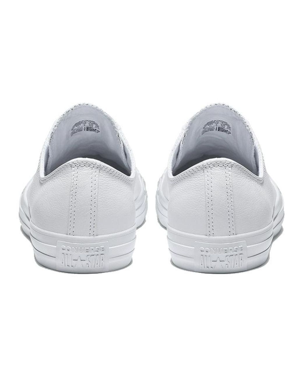 Converse White Chuck Taylor All Star Ox Leather for men