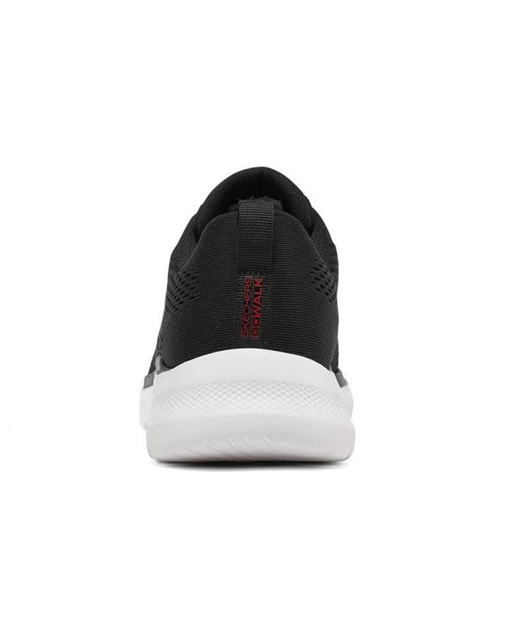 Skechers Black Go Walk 6 Avalo Lace Up for men