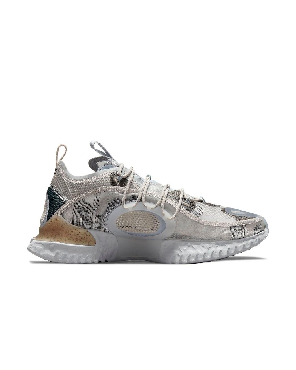 Nike Metallic Ispa Flow 2020 'Pure Platinum' for men