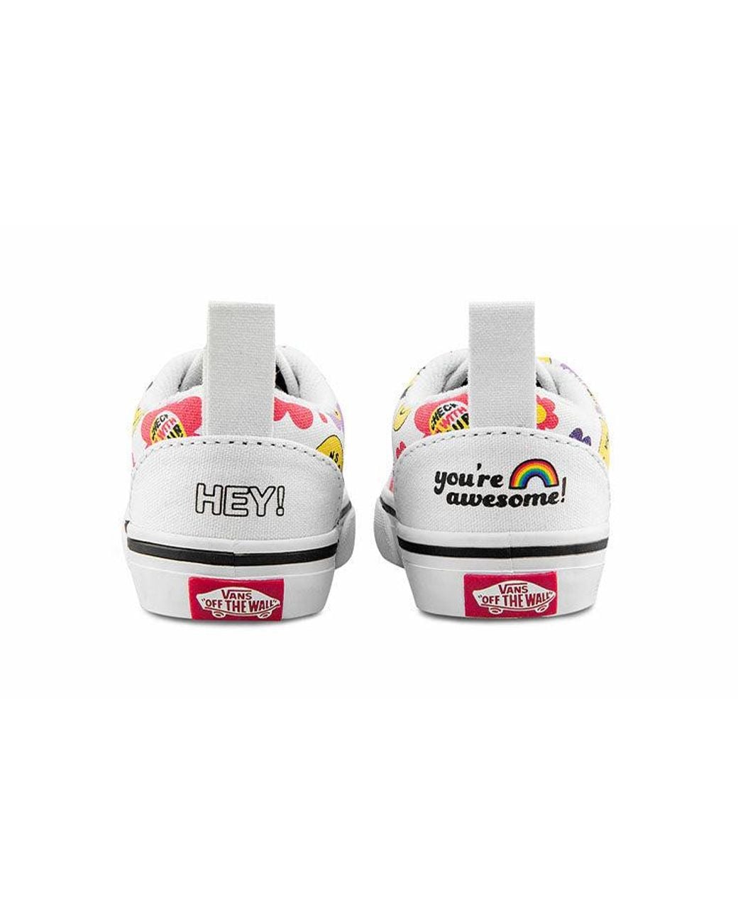 Vans White Era Low Tops Casual Skateboarding Shoes for men
