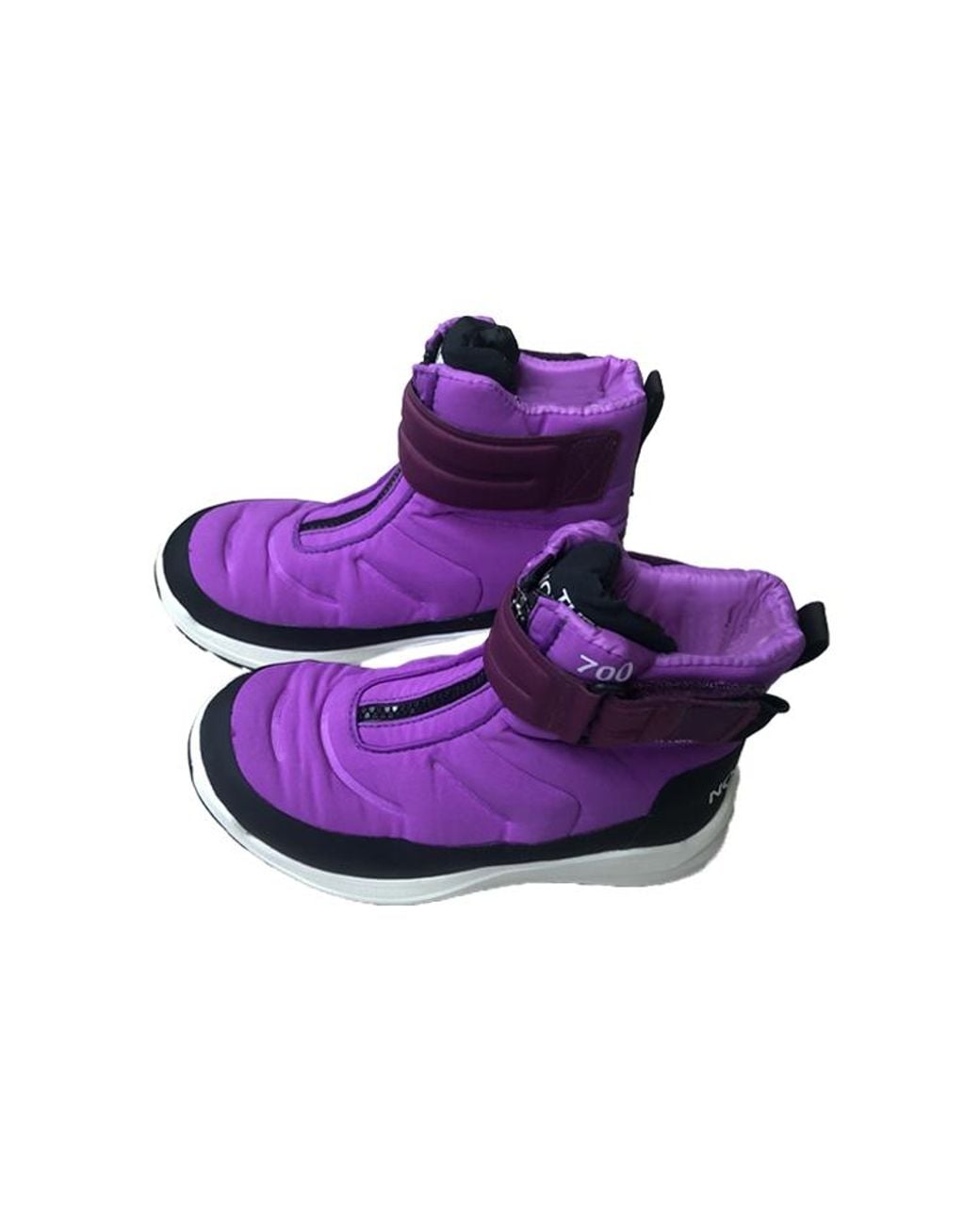 The North Face Purple (Wmns) Nuptse Ii Strap Waterproof Boots 'Sweet Tnf'