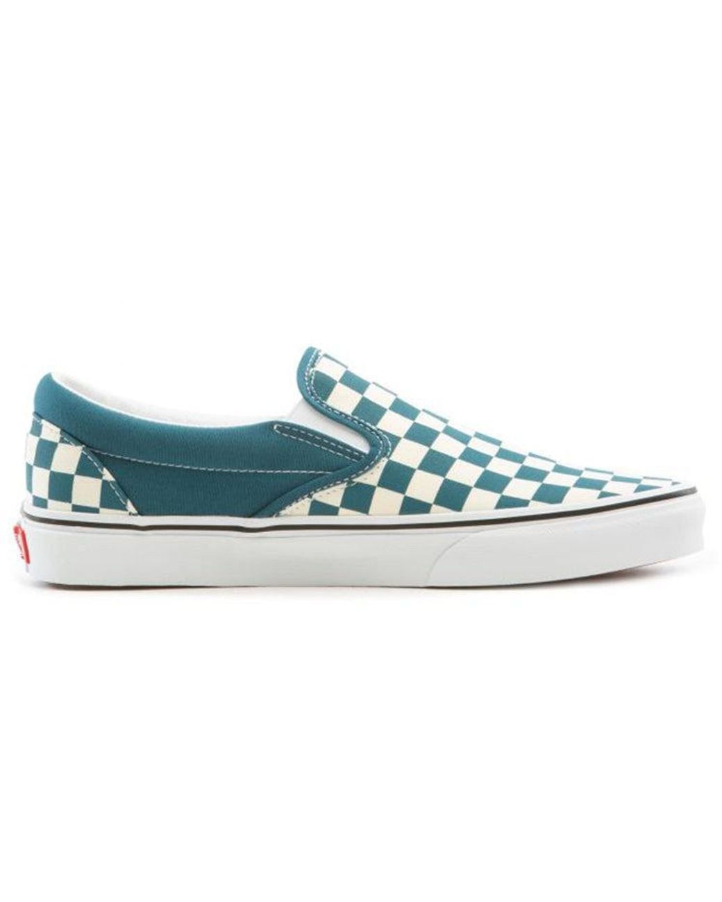 Vans Blue Slip-On Grid for men
