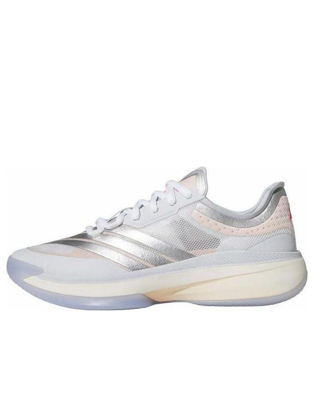 Adidas White Adizero Select 3.0 'Halo Metallic' for men